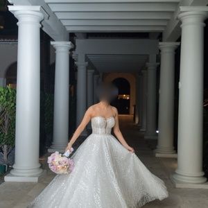 Berta Bridal White Wedding Dress